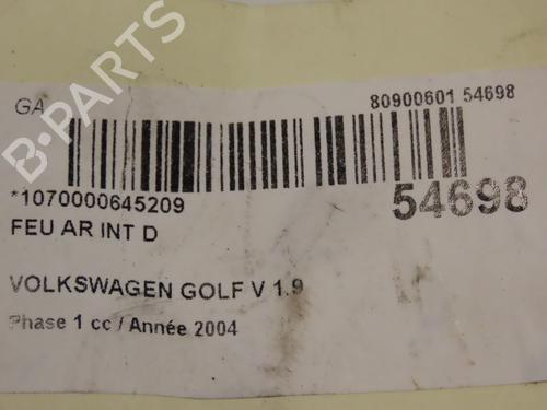 Højre baglygte bagklap VW GOLF V (1K1) 1.9 TDI | BP29469786C80 