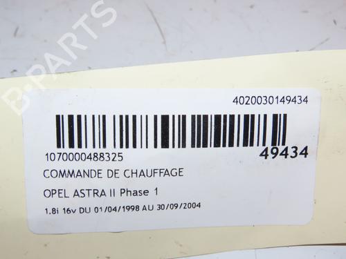Climate control OPEL ASTRA G Hatchback (T98) 1.8 16V (F08, F48) | BP16769596I5 