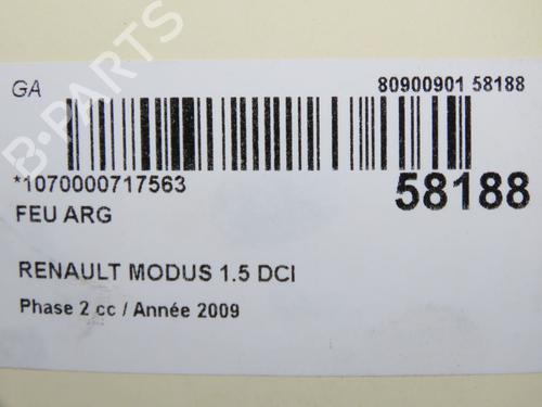 Left taillight RENAULT MODUS / GRAND MODUS (F/JP0_) 1.5 dCi (JP02) | BP36396317C34 - Image 5