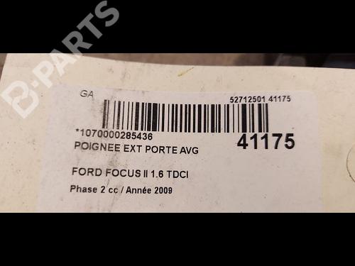Front left exterior door handle FORD FOCUS II (DA_, HCP, DP) 1.6 TDCi | BP9614846C128 