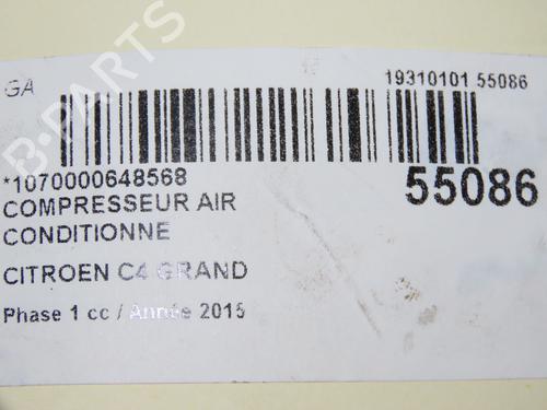 AC-Kompressor CITROËN C4 Picasso II 2.0 BlueHDi 150 (150 hp) 31120122