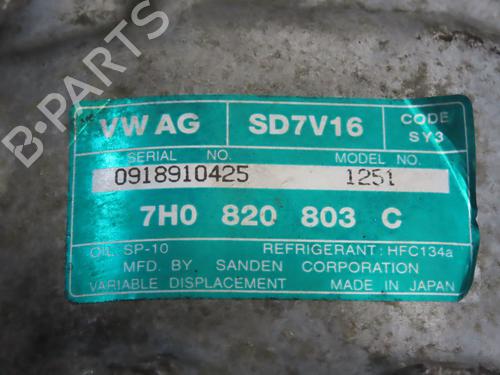 AC Kompressor VW TRANSPORTER T5 Bus (7HB, 7HJ, 7EB, 7EJ) 1.9 TDI (105 hp) 28829240