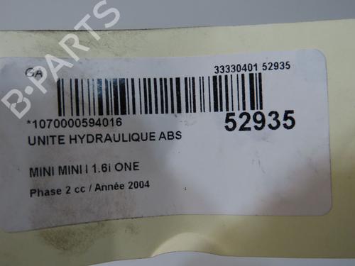 Used ABS pump ABS pump MINI MINI (R50, R53) One (90 hp) 33770370 33770370