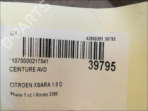 Used Front right belt tensioner CITROËN XSARA (N1) 1.9 D (70 hp) 23175073