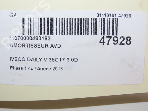 right-front-shock-absorber-iveco-daily-v-van-2011-2012-2013-2014-28829781 main image