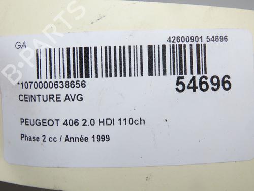 Used Front left belt tensioner PEUGEOT 406 (8B) 2.0 HDI 110 (109 hp) 32872930