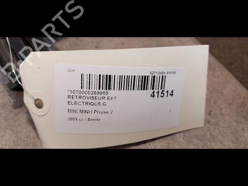 Used Left mirror MINI MINI (R50, R53) One (90 hp) 9612589