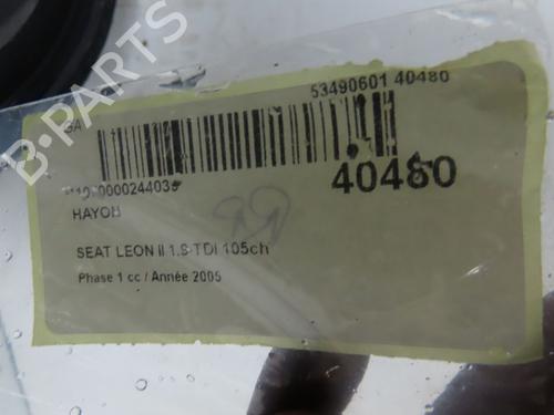 Used Tailgate SEAT LEON (1P1) 1.9 TDI (105 hp) 28832138