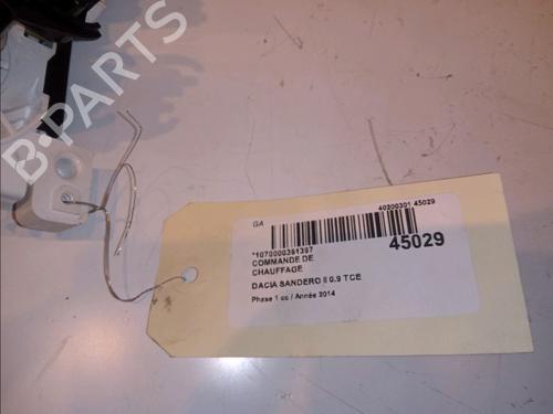 climate-control-dacia-sandero-ii-tce-90-b8m1-b8ma-b8ac-275105857r-2012-11101099 main image