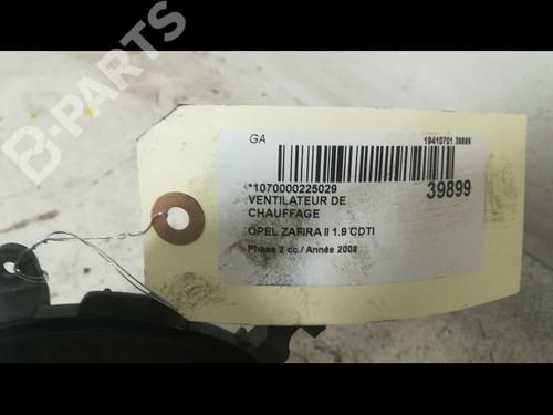 Heater blower motor OPEL ZAFIRA / ZAFIRA FAMILY B (A05) 1.9 CDTI (M75) | BP9606932M62 