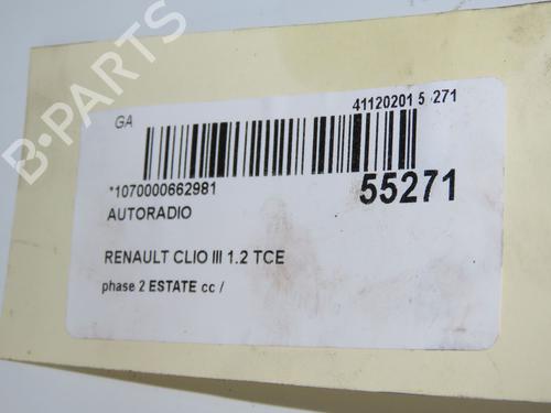 Radio RENAULT CLIO III Grandtour (KR0/1_) 1.2 16V | BP31284234E6 