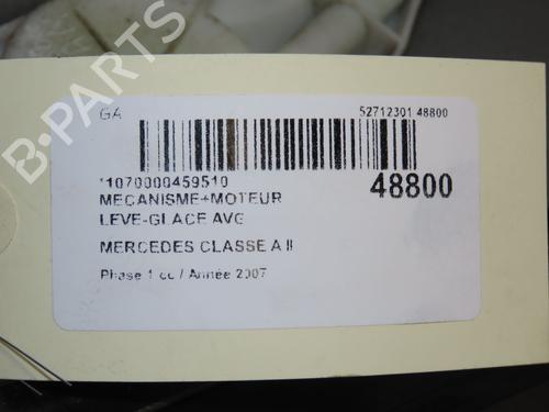 Front left window mechanism MERCEDES-BENZ A-CLASS (W169) A 180 (169.032, 169.332) | BP17452846C22 