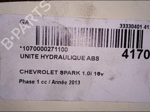 ABS pump CHEVROLET SPARK (M300) 1.0 | BP9612670M43 - Image 3