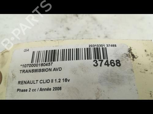 Right front driveshaft RENAULT CLIO II (BB_, CB_) 1.2 16V (BB05, BB0W, BB11, BB27, BB2T, BB2U, BB2V, CB05,... | BP23172743M39 