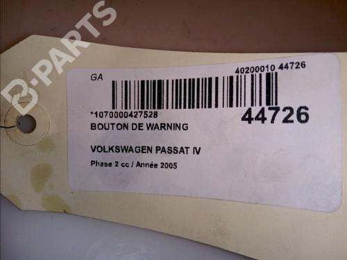 Warning switch VW PASSAT B5.5 (3B3) 1.9 TDI | BP12136365I22 