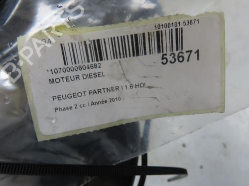 Used Engine PEUGEOT PARTNER Box Body/MPV (5_, G_) 1.6 HDi 75 (75 hp) 28966803