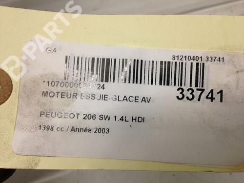 Front wiper motor PEUGEOT 206 SW (2E/K) 1.4 HDi | BP9594338M29 