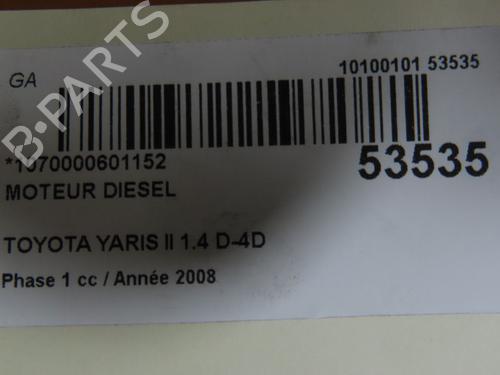 Moteur TOYOTA YARIS (_P9_) 1.4 D-4D (NLP90_, NLP90R) (90 hp) 28828667