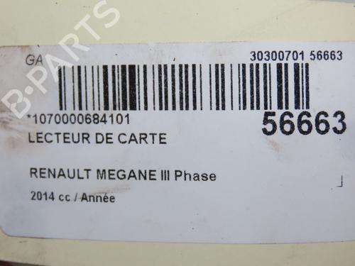 Card reader RENAULT MEGANE III Hatchback (BZ0/1_, B3_) 1.2 TCe (BZ2B, BZ11) | BP30955800E4 - Image 6