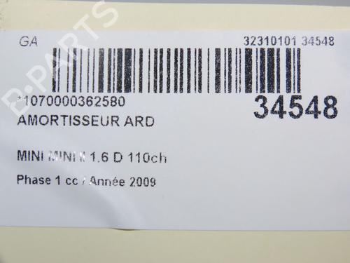 Right rear shock absorber MINI MINI (R56) Cooper D | BP31120323M19