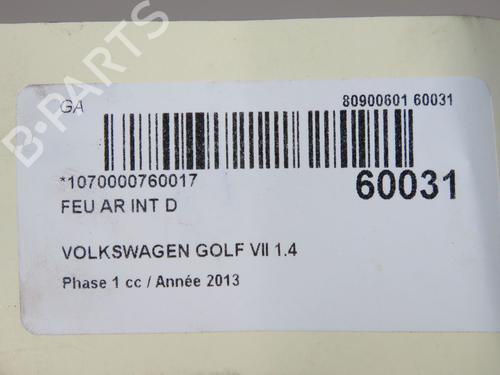 Right tailgate light VW GOLF VI (5K1) 1.4 TSI | BP36511128C80 - Image 5
