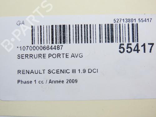 front-left-lock-renault-scenic-iii-jz01_-2008-2009-2010-2011-2012-2013-2014-2015-2016-30797596 main image