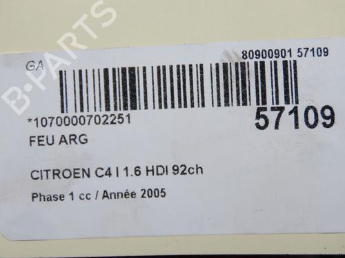 Left taillight CITROËN C4 Coupe (LA_) 1.6 HDi | BP32005055C34 - Image 3