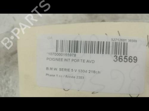 Used Front right interior door handle BMW 5 (E60) 530 d (218 hp) 9600999