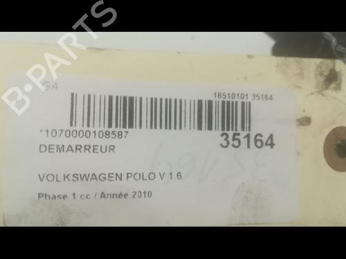 Used Starter Starter VW POLO V (6R1, 6C1) 1.6 TDI (90 hp) 9602312 9602312