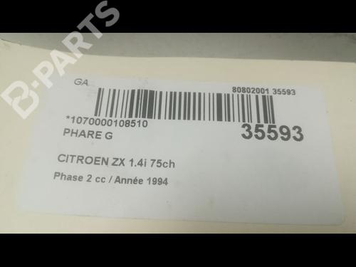Left headlight CITROËN ZX (N2) 1.4 i | BP9597669C28 
