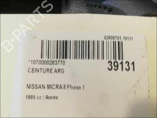 Pre-tensor trás esquerdo Pre-tensor trás esquerdo NISSAN MICRA II (K11) 1.3 i 16V (HK11) (75 hp) 9611758 9611758