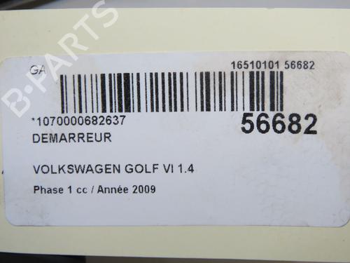 Starter VW GOLF VI (5K1) 1.4 TSI | BP36791284M8 - Image 7