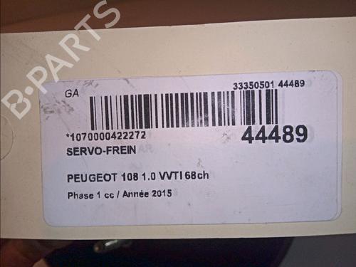 Used Servo brake PEUGEOT 108 1.0 VTi (69 hp) 12094897