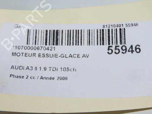Used Front wiper motor Front wiper motor AUDI A3 Sportback (8PA) 1.9 TDI (105 hp) 32486197 32486197