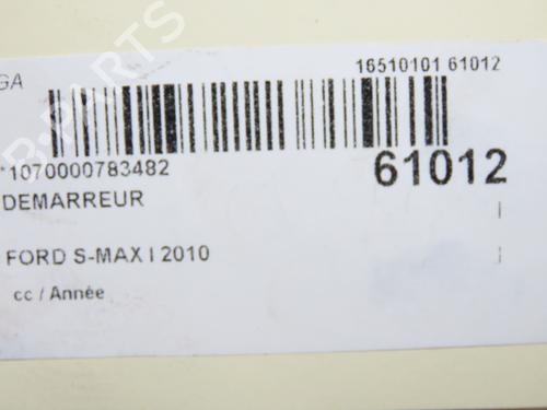 Starter FORD S-MAX (WA6) 2.0 TDCi | BP40484775M8 - Image 7
