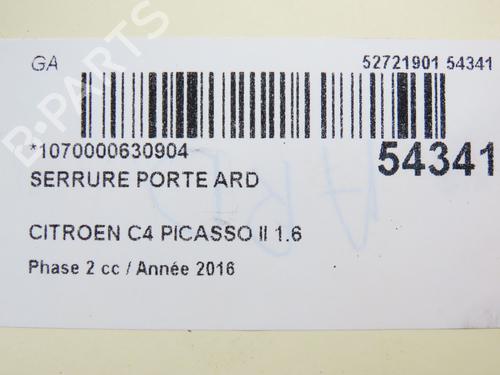 Høyre bak lås CITROËN C4 Picasso II 1.6 BlueHDi 120 | BP28831961C99 