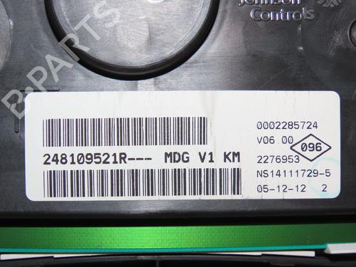 Instrument cluster DACIA LODGY (JS_) 1.2 TCe (JSAY, JSM0) | BP28830512C47  - Image 6