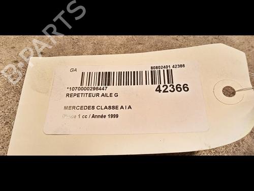 Venstre sideblink MERCEDES-BENZ A-CLASS (W168) A 170 CDI (168.008) (90 hp) 14880424