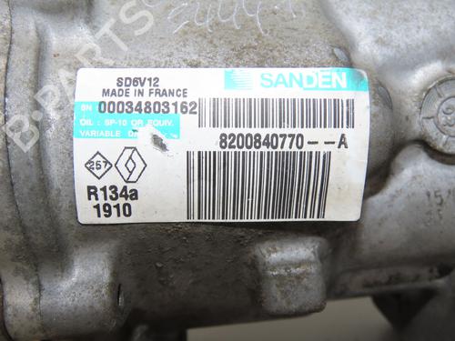 AC-Kompressor RENAULT CLIO II (BB_, CB_) 1.2 16V (BB05, BB0W, BB11, BB27, BB2T, BB2U, BB2V, CB05,... (75 hp) 31605856