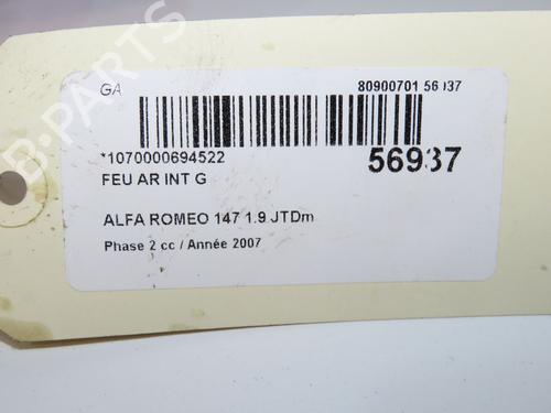Left tailgate light CITROËN C2 (JM_) 1.4 | BP36495749C79 - Image 5