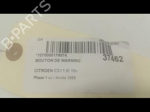 Used Warning switch Warning switch CITROËN C3 I (FC_, FN_) 1.6 16V (109 hp) 9602323 9602323