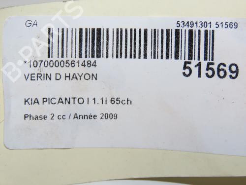 Tailgate lift support KIA PICANTO I (SA) 1.1 | BP23064708C138 