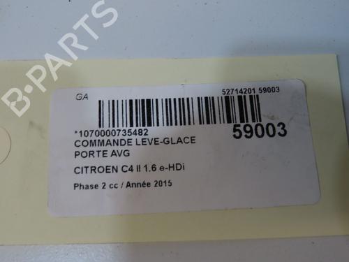 Left front window switch CITROËN C4 II (NC_) 1.6 HDi 115 | BP36495256I27 - Image 4