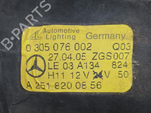 Used Right front fog light MERCEDES-BENZ B-CLASS Sports Tourer (W245) B 200 CDI (245.208) (140 hp) 18129722