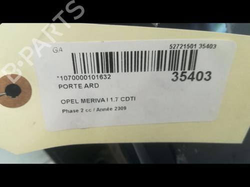 right-rear-door-opel-meriva-a-mpv-x03-17-cdti-e75-13149682-2003-2004-2005-2006-2007-2008-2009-2010-9597285 main image