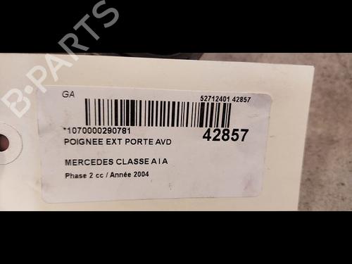 Front right exterior door handle MERCEDES-BENZ A-CLASS (W168) A 170 CDI (168.009, 168.109) | BP23175849C129 