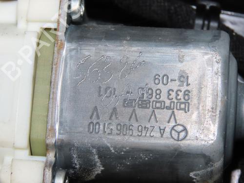 Front right window mechanism MERCEDES-BENZ A-CLASS (W176) A 160 CDI / d (176.011) | BP31242541C23