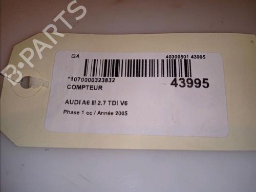 Used Instrument cluster AUDI A6 C6 Avant (4F5) 2.7 TDI (180 hp) 12180966