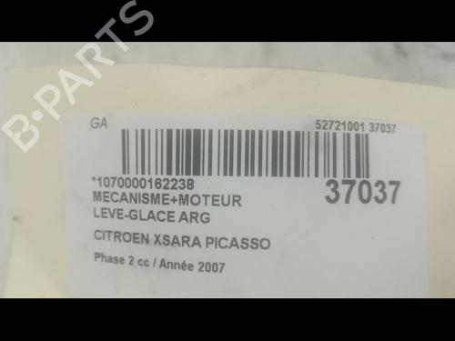 Rear left window mechanism CITROËN XSARA PICASSO (N68) 1.6 HDi | BP9601383C24