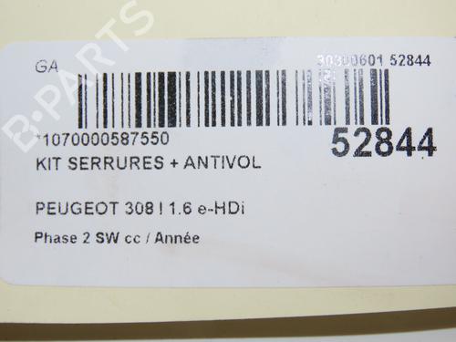 Used Electronic module PEUGEOT 308 SW I (4E_, 4H_) 1.6 HDi (112 hp) 28829687